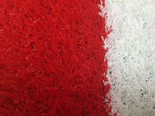 Coloured 11000d 35mm Fake Grass Football Field For Gym No filled
